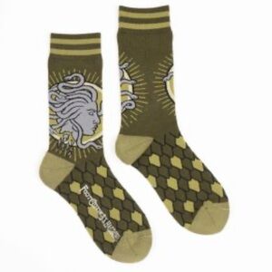 Medusa Graphic Socks